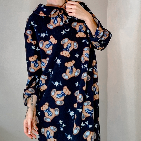 Robe de nuit en polar - Picture 5 of 6